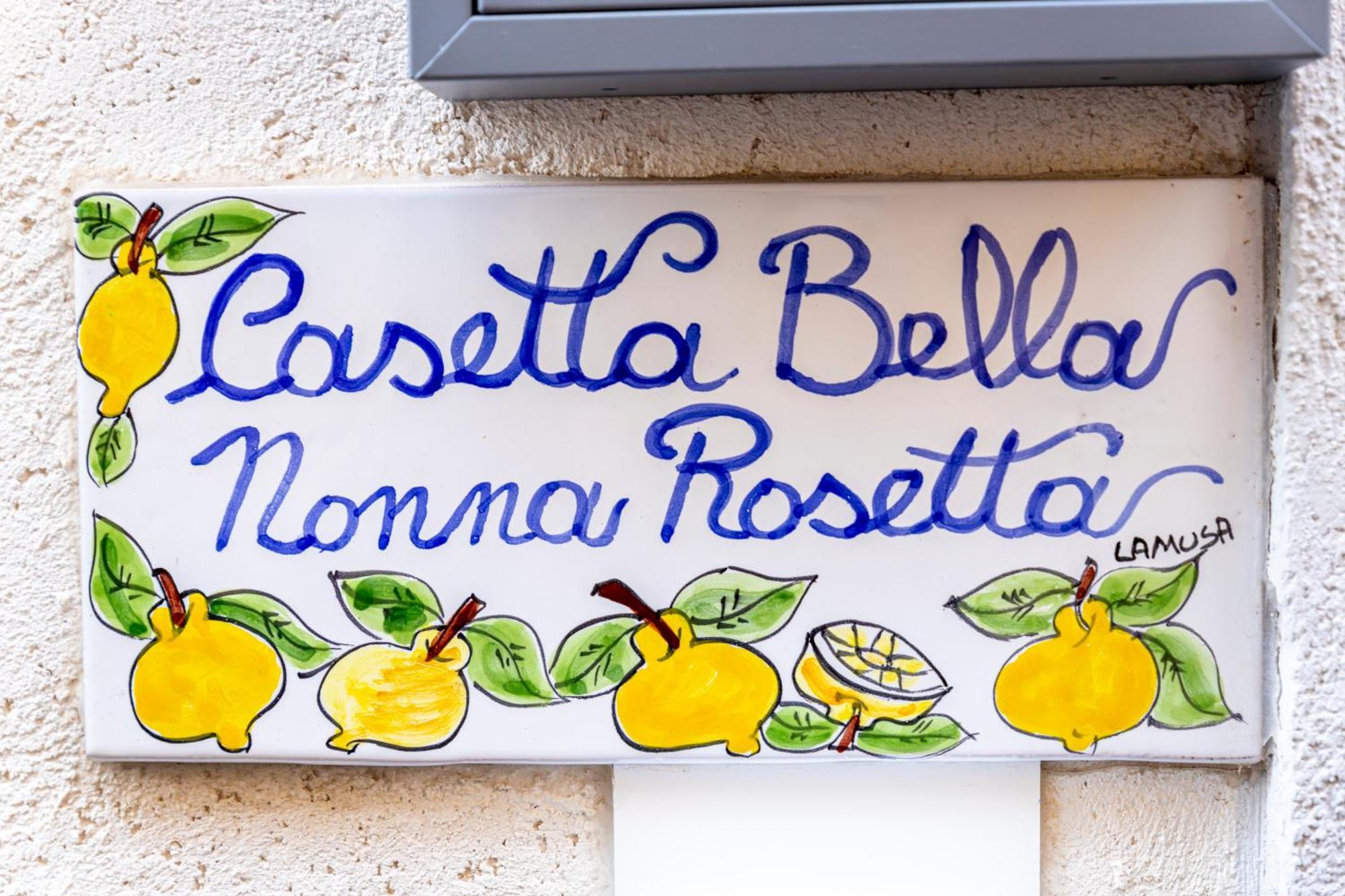 Casetta Bella Nonna Rosetta Mondello Eksteriør bilde